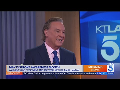 KTLA's Mark Kriski shares more about his stroke
