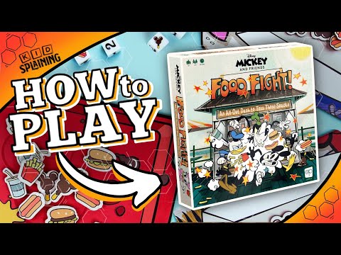 Mickey and Friends Food Fight | How to Play | Food Fight Tutorial