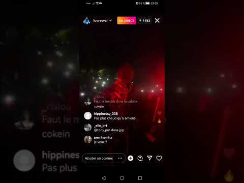 Entré de Luv resval à Besançon ! live insta.