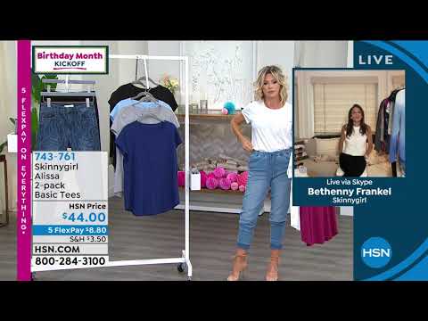 Skinnygirl Alissa 2pack Basic Tees