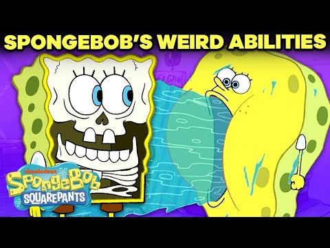 SpongeBob's WEIRDEST and STRANGEST Abilities! ??| SpongeBob