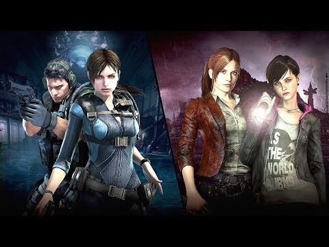 Resident Evil Revelations 1 & 2 Complete Edition All Cutscenes (Game Movie) 1080p