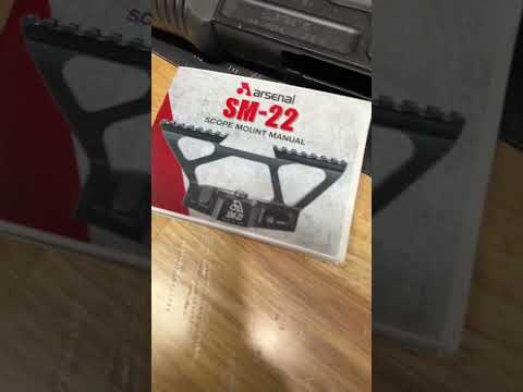 Arsenal SM-22 Scope Mount