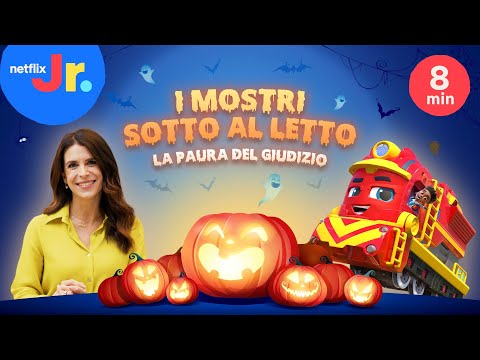 LA PAURA DEL GIUDIZIO 🎃 I Mostri sotto al Letto 👻 con Stefania Andreoli | Netflix Junior Italia
