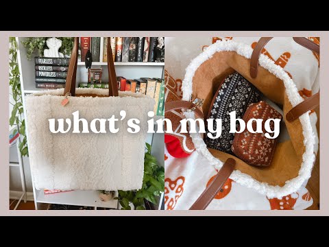 what’s in my bag + purse essentials 