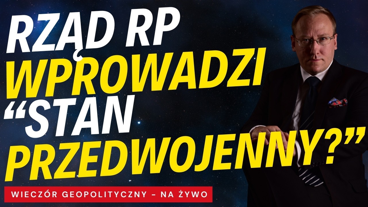 NA ŻYWO: Rząd RP wprowadzi "stan przedwojenny"?