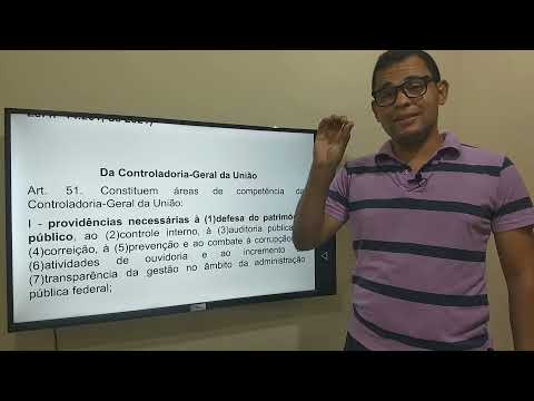 Legislação Específica para a CGU - Aula 01