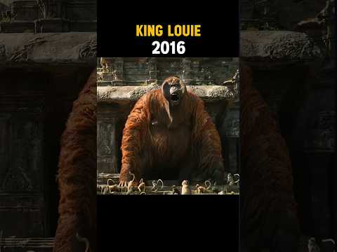 Evolution of King Louie #shorts