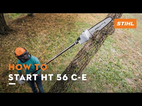 How to Start: HT 56 C-E | STIHL Tutorial
