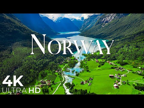 Norwegen 4K • Szenischer Entspannungsfilm mit friedlicher Entspannungsmusik und Naturvideo Ultra HD