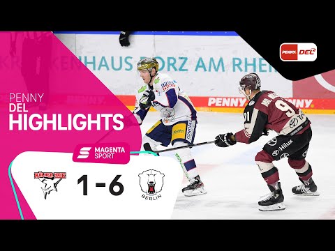 Kölner Haie - Eisbären Berlin | 19. Spieltag, 2020/2021 | MAGENTA SPORT