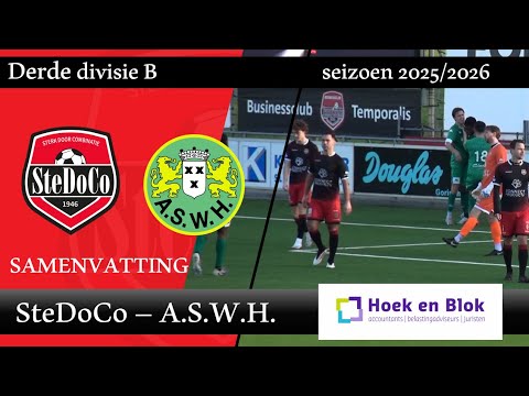 Samenvatting SteDoCo - ASWH (17/01/26)