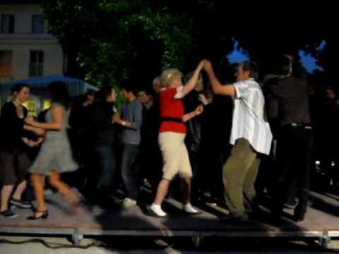 Dancing at the Paris Jazz Festival