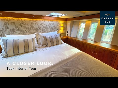 A Closer Look: Teak Oyster 595 Interior Tour | Oyster Yachts