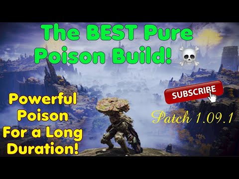 The BEST Pure POISON Build on Patch 1.09.1! ☠️ (Elden Ring)