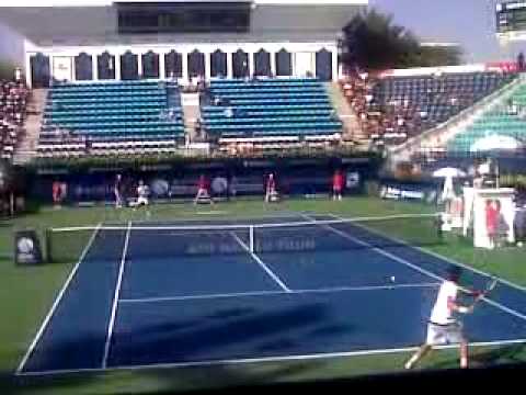 Melzer against Bolelli at Dubai ATP 2010