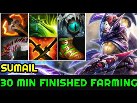SumaiL [Anti Mage] 30 Min Finished Farming Unkillable Boss 7.23 Dota 2
