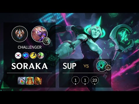 Soraka Support vs Thresh - KR Challenger Patch 10.18