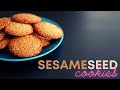 SESAME SEED Cookies CAKE O CLOCK