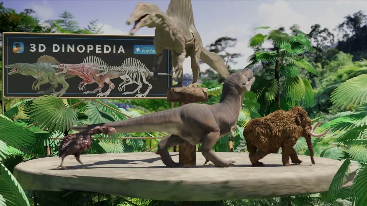 Тираннозавр шагает как доктор Ливси | 3D Dinopedia