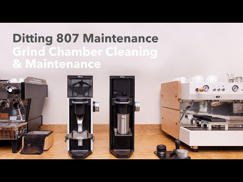 Ditting 807 Maintenance l Grind Chamber Cleaning & Maintenance