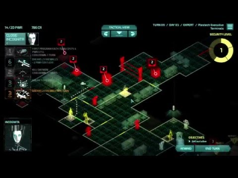 Let's Play Invisible, Inc. - Run #7 - Mission 9 - Even more Plastech