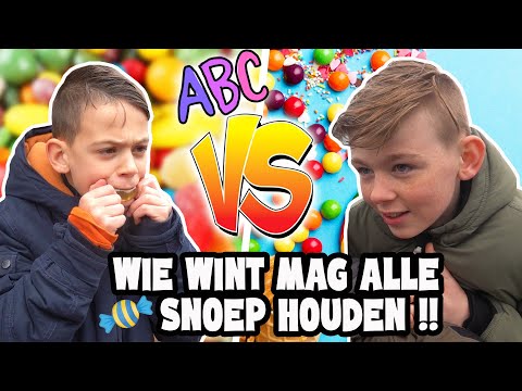 ABC SNOEP CHALLENGE !!! - De Bakkertjes #685