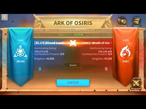 [BLUS] Blood Lust! vs [166!] ~Wrath of Isin~