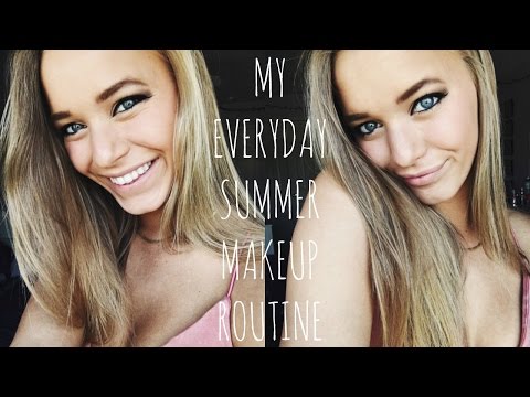 EVERYDAY SUMMER MAKEUP ROUTINE