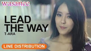 T-ARA - Lead The Way - Line Distribution (Color Coded Live)