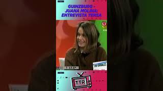Entrevistas tensas: Guinzburg con Juana Molina.