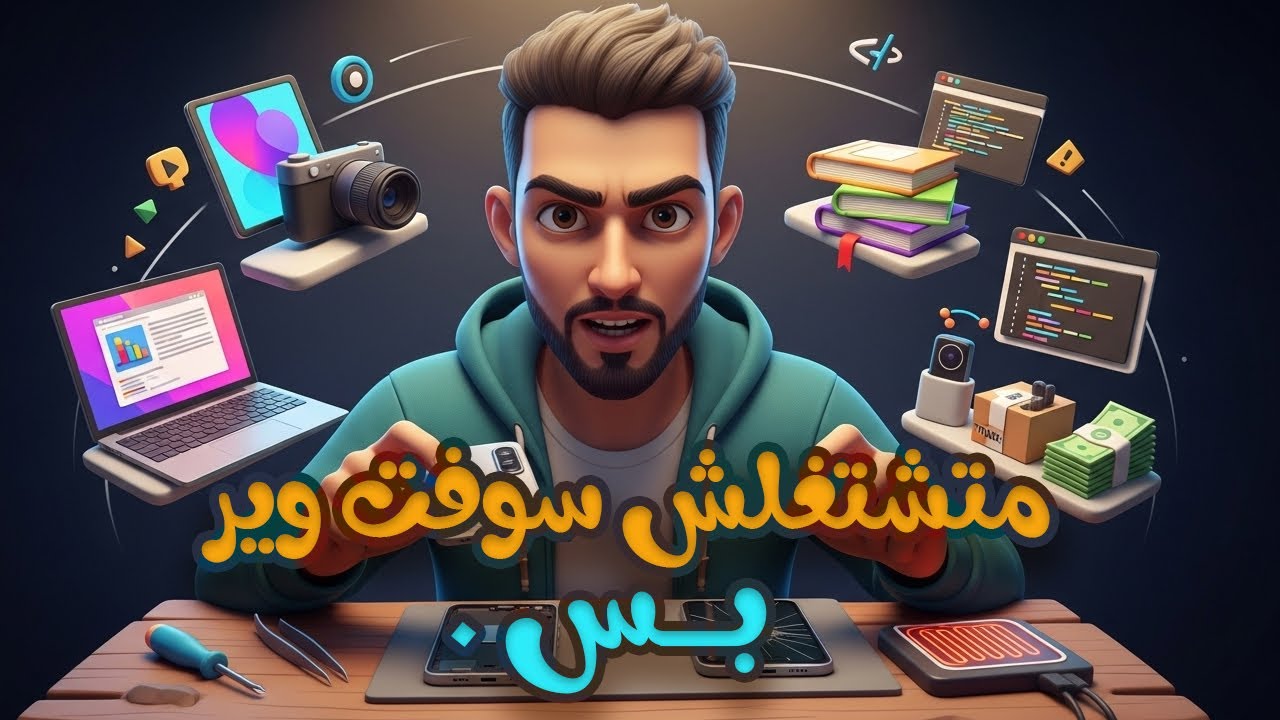 متشتغلش سوفت وير موبايل..... بس .!