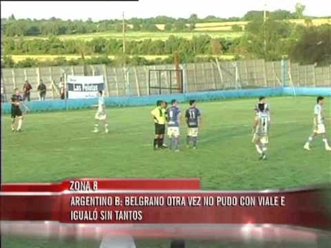 Argentino B: Belgrano y Viale FBC igualaron sin goles