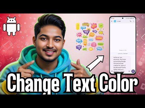 How to Change Text Message Color on Android - Full Tutorial