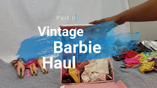 Vintage Barbie Haul Quick Curl Kelley Busy Hands & Mod Clothes Part II May