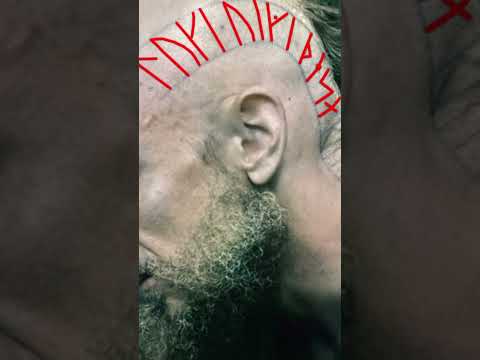 The runes on Floki’s head #shorts #vikings #floki #ragnar #lagertha