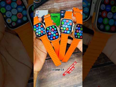 T800 Ultra vs T900 Ultra vs T1000 Ultra vs T2000 Ultra🤯 Which one is Best? #smartwatch  #applewatch