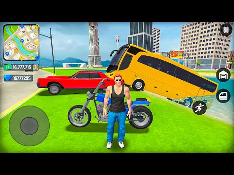 US Police Ambulance Car and Motorbike Bike Open World Simulator - Android Gameplay