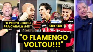 "MEU DEUS DO CÉU!!! O FLAMENGO JOGOU MUITO! O LEONARDO JARDIM hoje..." VITÓRIA vs CRUZEIRO EXALTADA!