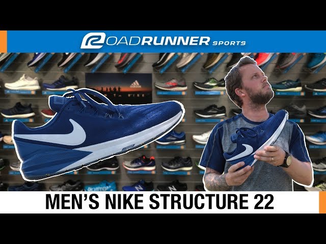 nike air zoom structure 22 on feet