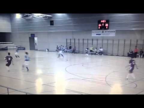 Gol de Raúl (4-7) en el Valladolid FS vs III Textiles Acosta (21/2/2015)