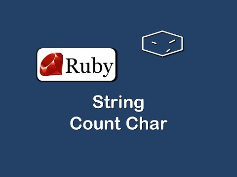 string count char in ruby