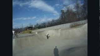 preview picture of video 'Jay at Mountain Park Skate Park Aggro extreme inline #1'