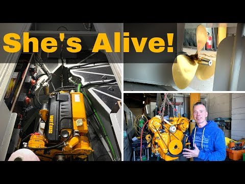 Installing a Vetus Marine Engine In Our Narrowboat - Ep. 28