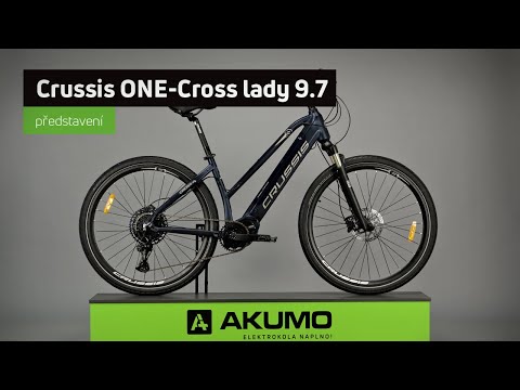 Elektrokolo CRUSSIS ONE-Cross Lady 9.7 - dámské krosové elektrokolo