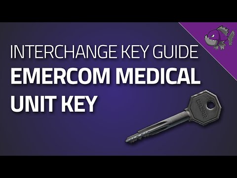 EMERCOM Medical Unit Key - Key Guide - Escape From Tarkov