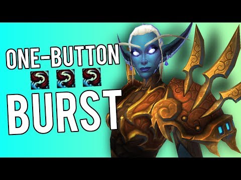 Sub Rogue One Button BURST Macro - PvP WoW: Battle For Azeroth 8.1
