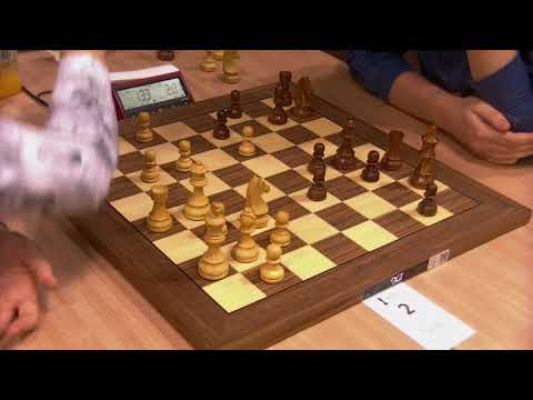 FM Ivanov Mike  -  IM Christiansen Johan-Sebastian, French defence, Blitz chess