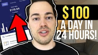 NEW Shopify Challenge Store $100+ A Day In Under 24 Hours!
