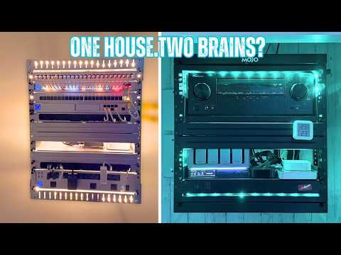 Inside My Distributed Home Network (One House, Two Racks)